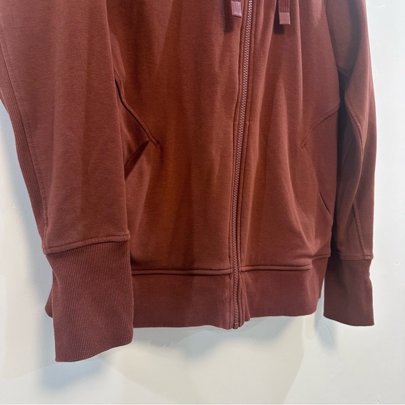 ATHLETA triumph hoodie burgundy size large - Picture 7 of 9